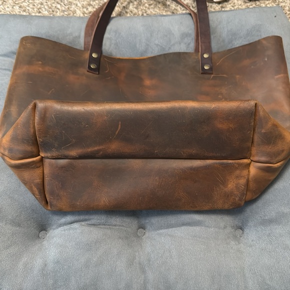 Portland Leather Goods Large Classic Tote in Canyon - Picture 3 of 5